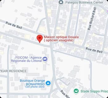 localisation Douala